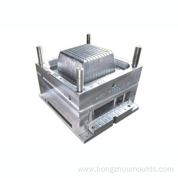 Custom made plastic basket plastic mould